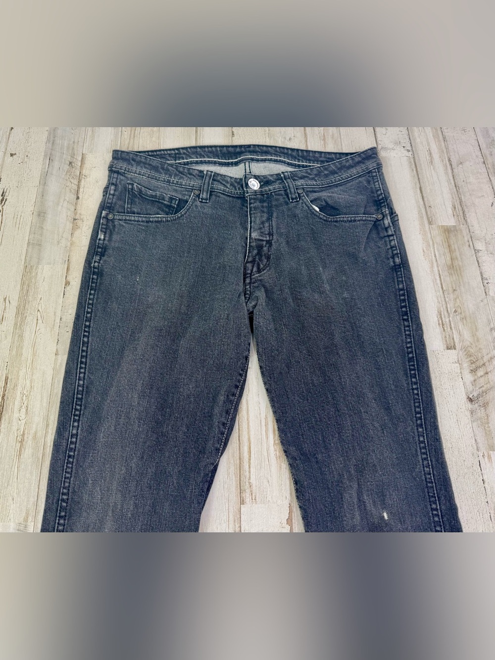 Volcom Women’s Black Jeans 32 (32x33) Slim Straight Fit - Picture 2 of 12